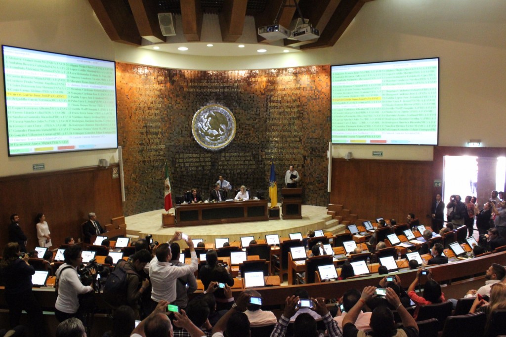 Congreso de Jalisco Foto: Cinthya Gómez