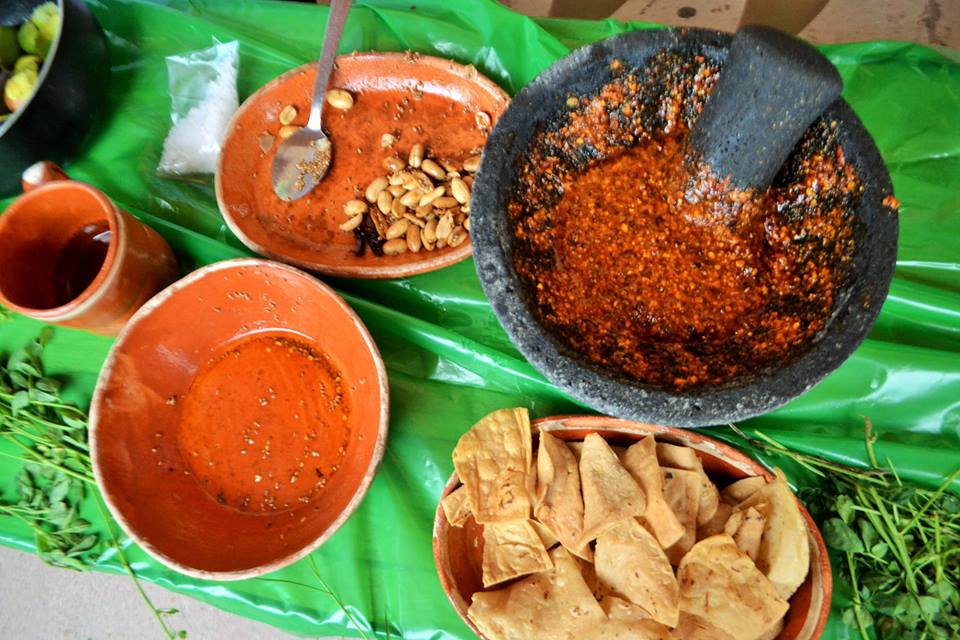 Concurso de salsas de molcajete Temaca 2017